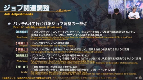 FFXIV Patch 6.1 Job Changes - Final Fantasy XIV