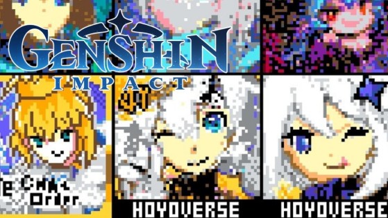 In the middle of Pixel War, Genshin Impact managed to leav a mark