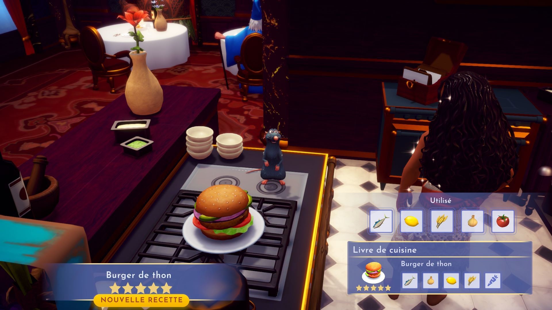 Disney Dreamlight Valley 5Star Recipes Okra, Banana Split, Cake