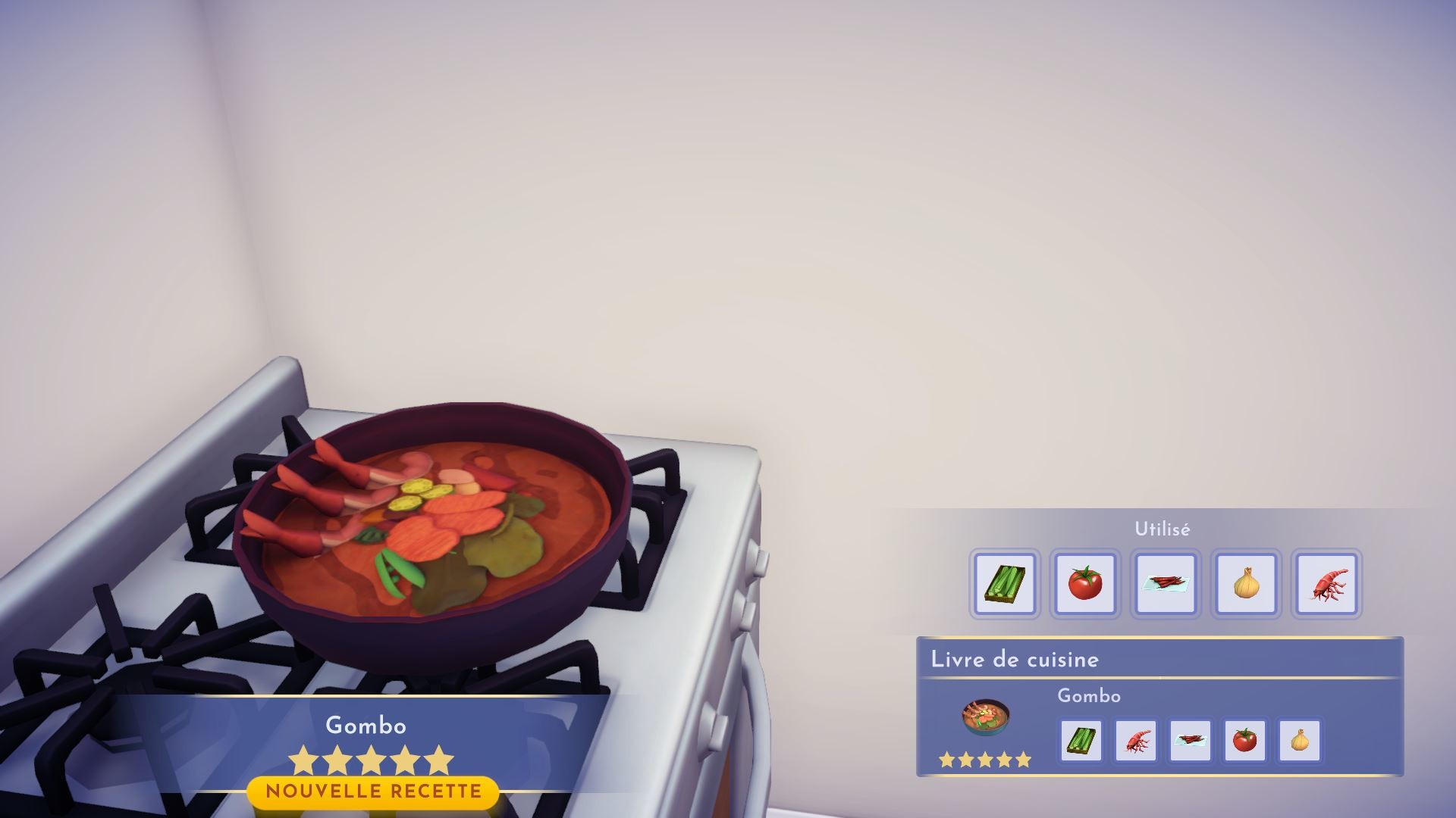 Disney Dreamlight Valley 5Star Recipes Okra, Banana Split, Cake