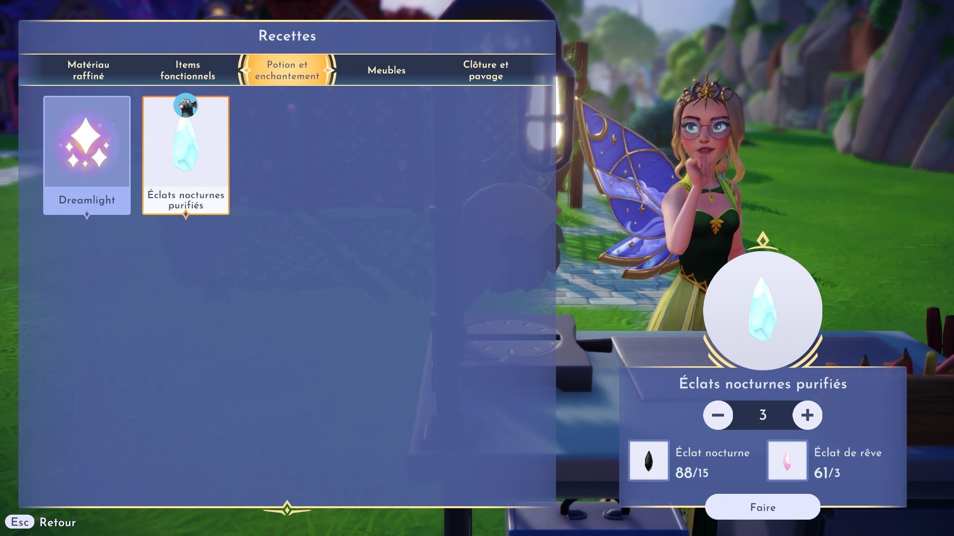 Disney Dreamlight Valley Shaved Ice How to get it for recipes? Millenium
