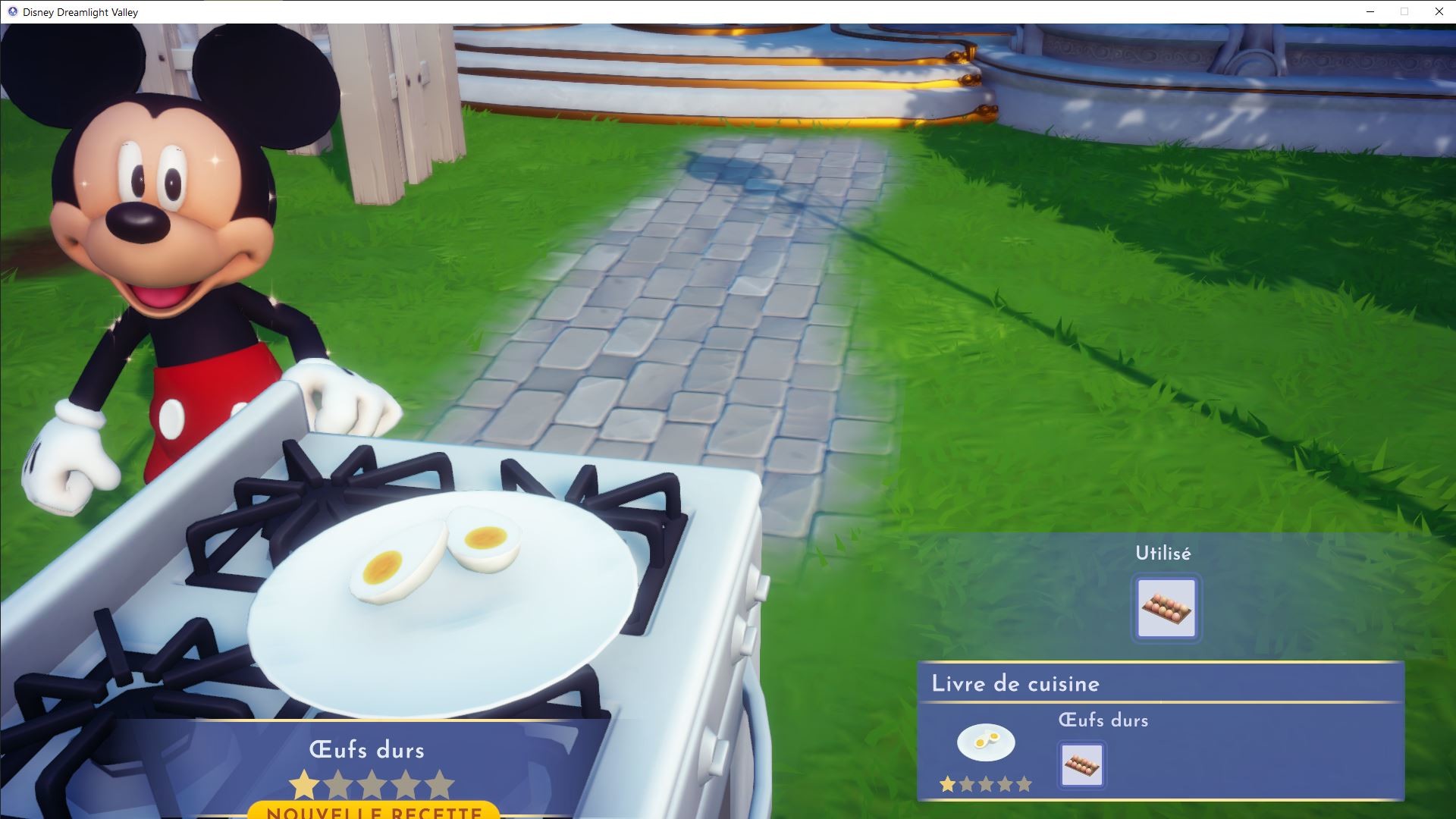 1star Disney Dreamlight Valley recipes Crackers, raw vegetables