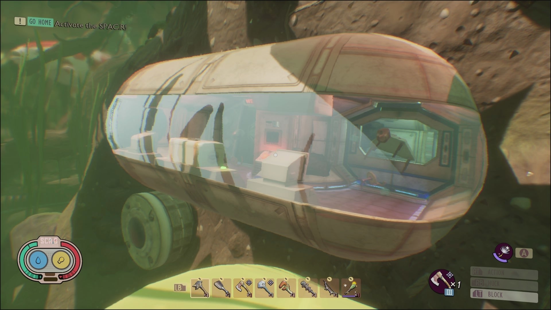 Elf Grounded Position of the two halves of Sarah's charm Millenium