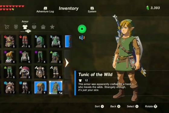 Zelda BotW Guide: Getting the armor of the Wild