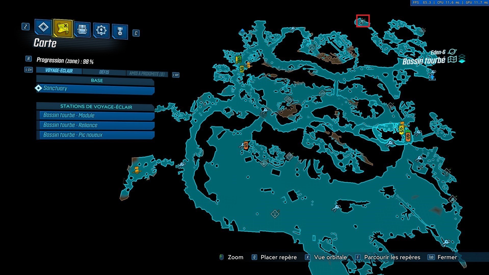 Borderlands 3 — All Legendary Hunt Locations on Eden6 Millenium