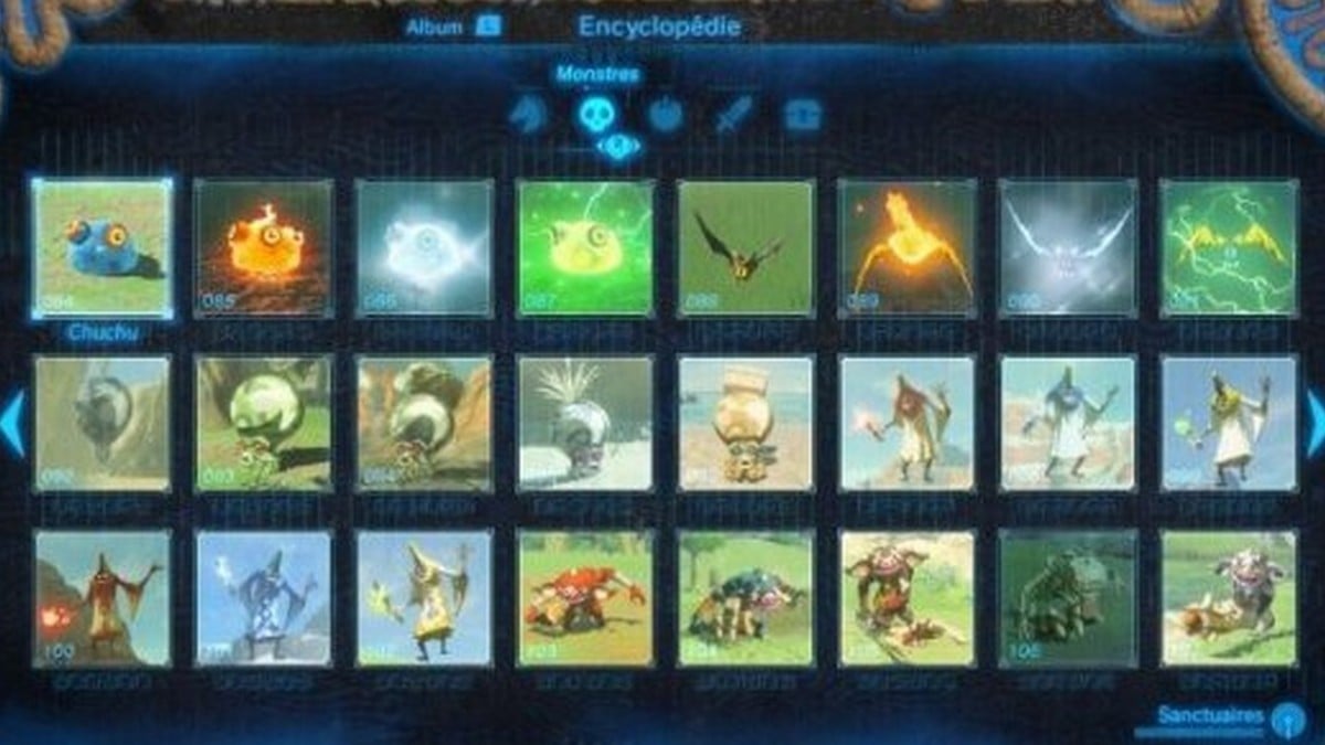 Zelda BotW, All Monsters Millenium