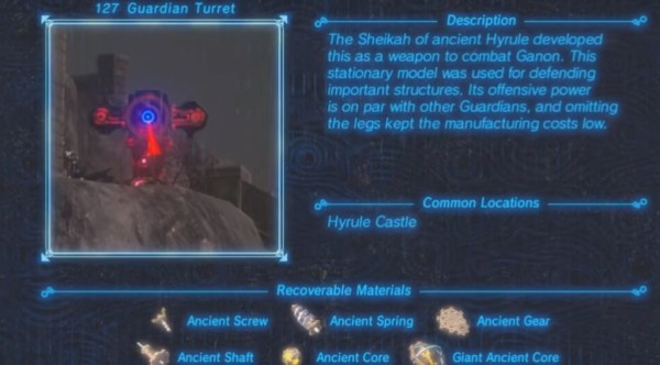 Guardians And Yigas Zelda Botw All Monsters Millenium Guardians And Yigas Zelda Botw All Monsters Millenium