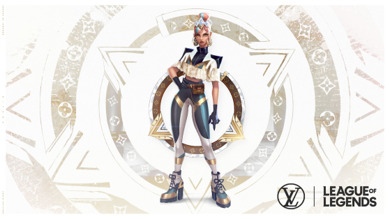 LoL x LV Qiyana: Louis Vuitton League of Legends skin, Nicolas Ghesquière