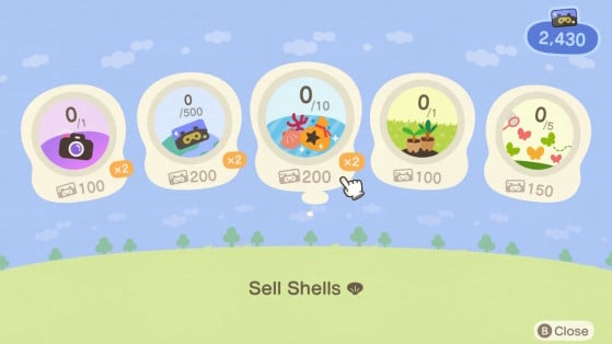 Collect Miles via daily objectives - Animal Crossing: New Horizons