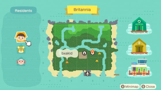 Island map - Animal Crossing: New Horizons
