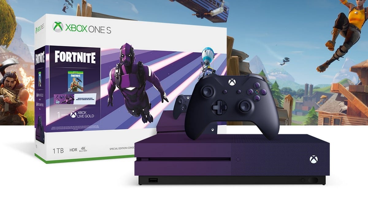 Streng Locomotief Verrast Fortnite: Xbox One S 1to Pack, skin dark Vertex - Millenium