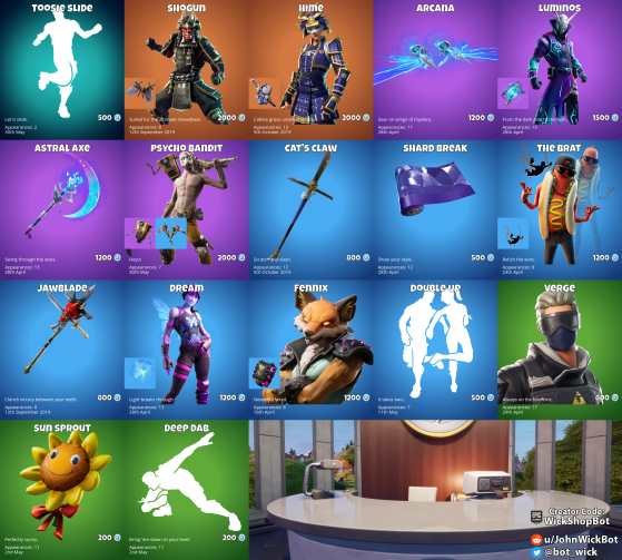 What's in the Fortnite Item Shop today? Shogun is back on May 31 ...