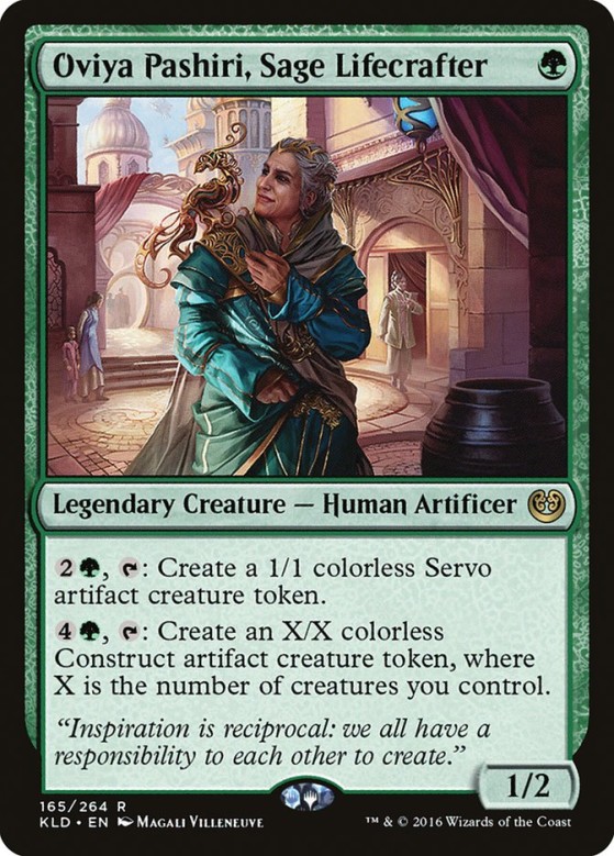 Oviya Pashiri, Sage Lifecrafter - Kaladesh - Magali Villeneuve - Millenium