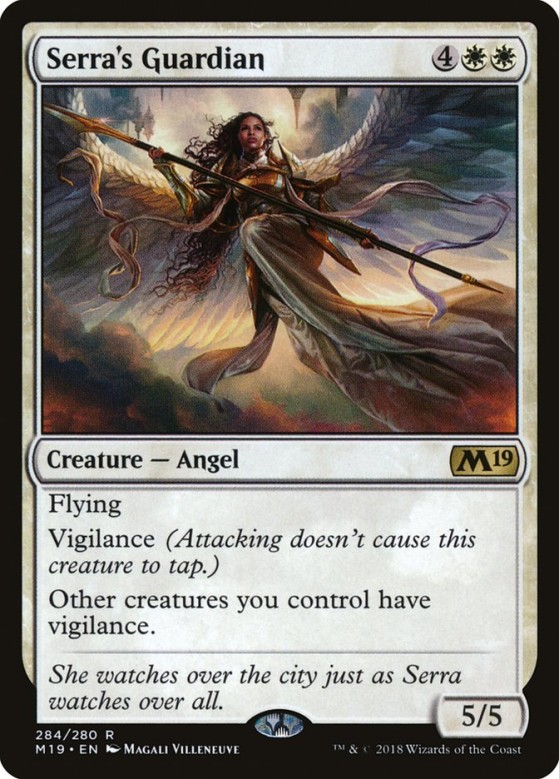 Serra's Guardian - Magic 2019 - Magali Villeneuve - Millenium