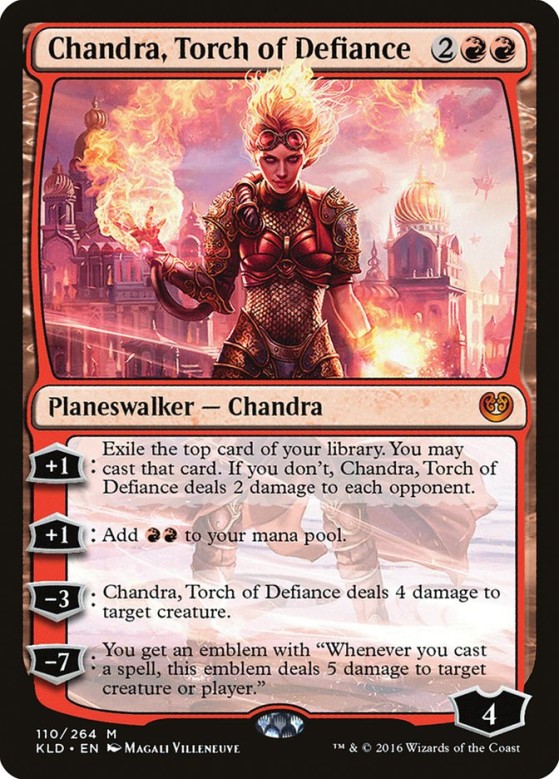 Chandra, Torch of Defiance - Kaladesh - Magali Villeneuve - Millenium