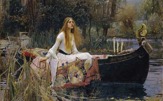 The Lady of Shallot - John William Waterhouse - 1888 - Millenium