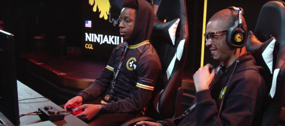 NinjaKilla fights SonicFox in the Final Kombat 2020 grand finals. Credit: Mortal Kombat Official YouTube Channel. - Millenium