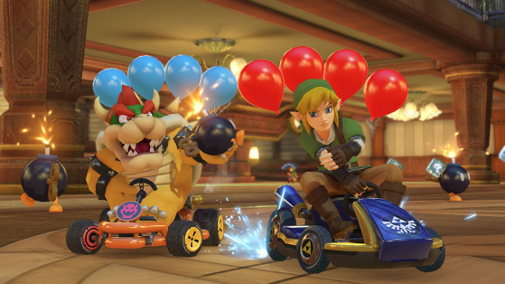 Link and Bowser in Battle Mode. Image Source: Nintendo - Millenium