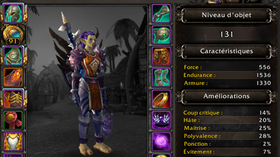 An I-level 476 item in Battle for Azeroth is now an I-Level 131 item in shadowlands! - World of Warcraft