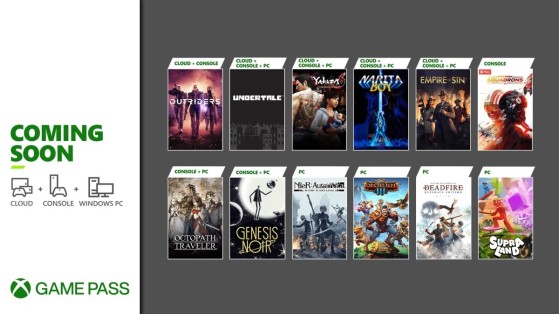 These are the games coming to Xbox Game Pass the next weeks