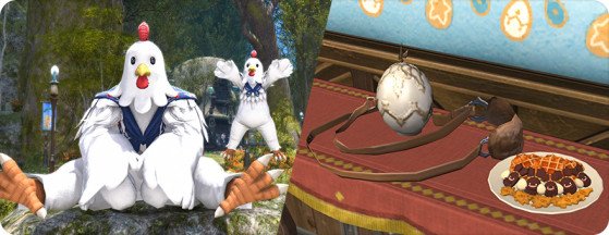 FFXIV Hatching-tide 2021 Rewards — Chicken Suit - Final Fantasy XIV