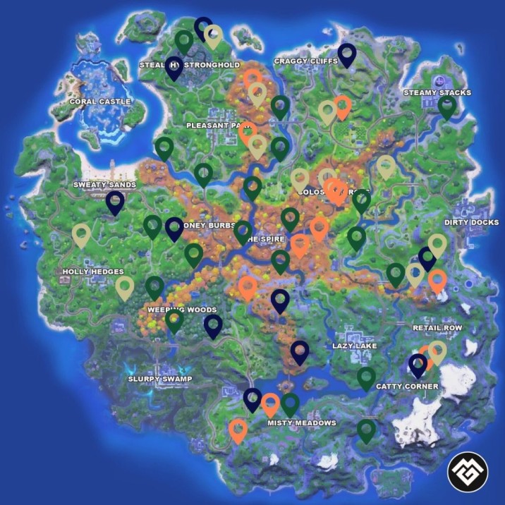 Fortnite Week 4 Challenge Tame wildlife in different matches Millenium