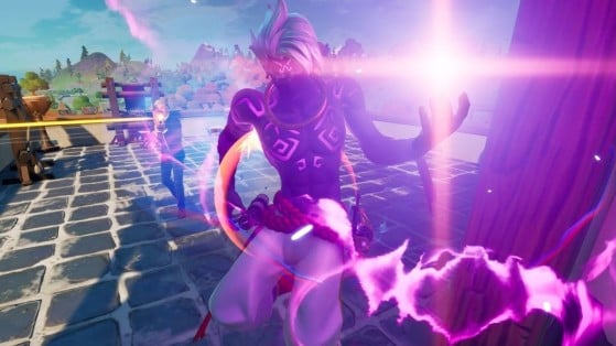 Fortnite Season 6 Spire Quest: Defeat Glyph Master Raz and collect the Spire Artifact