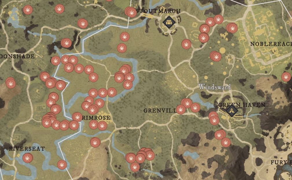 Where to find Hemp for Fibers in New World Millenium