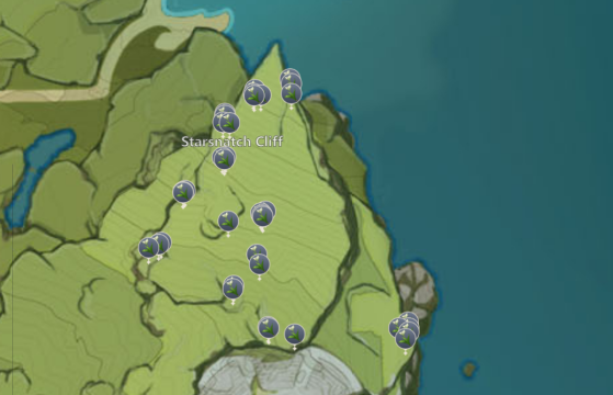 Source: Teyvat Interactive Map (miHoYo) - Genshin Impact