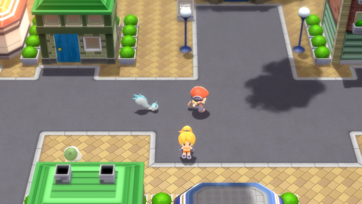 How to access Amity Square and have Pokémon follow you in Brilliant ...