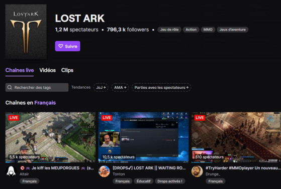 Record set for Lost Ark with 1.2 million viewers on Twitch - Lost Ark