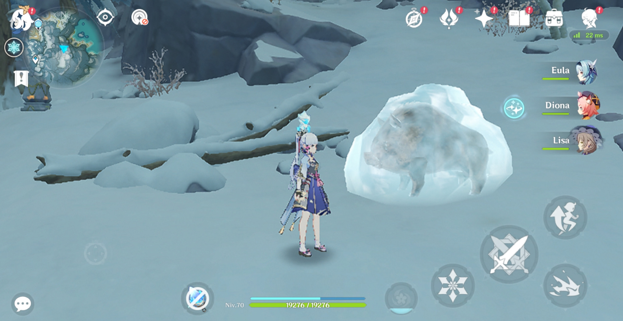 How to farm Frozen Meat in Genshin Impact Millenium