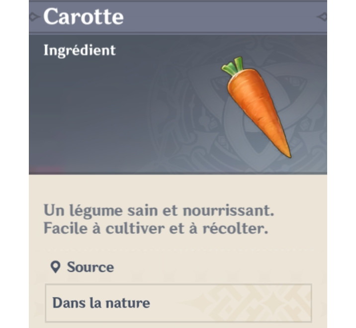 How to farm Carrots in Genshin Impact Millenium