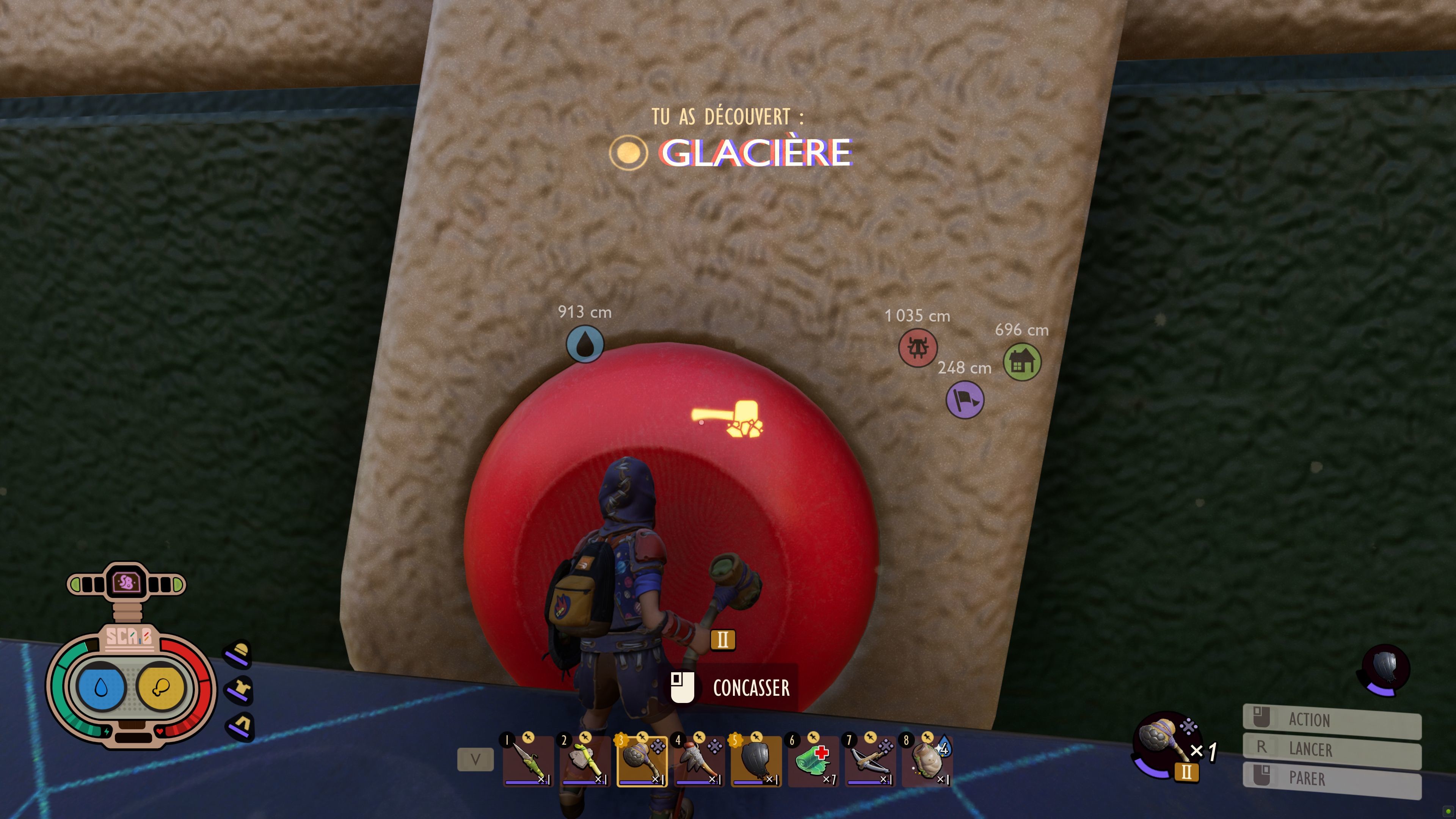 Grounded picnic table How to get on it? Millenium