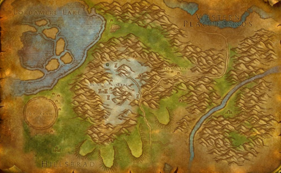 Location of Bro'kin in Alterac Mountains - World of Warcraft: Classic