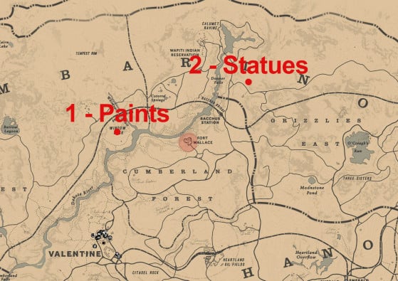 A Strange Map Lost Ark Treasure Map Location and Solution
