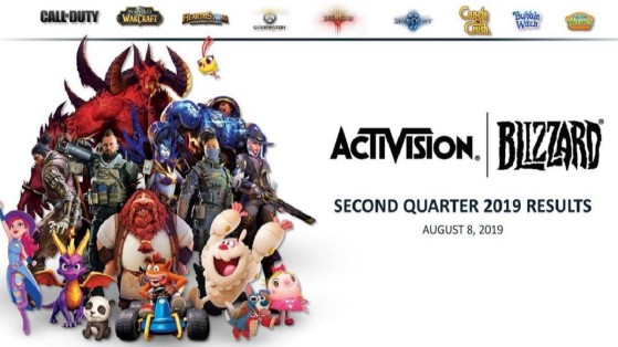 Activision Blizzard reveal their second quarter 2019 financial results