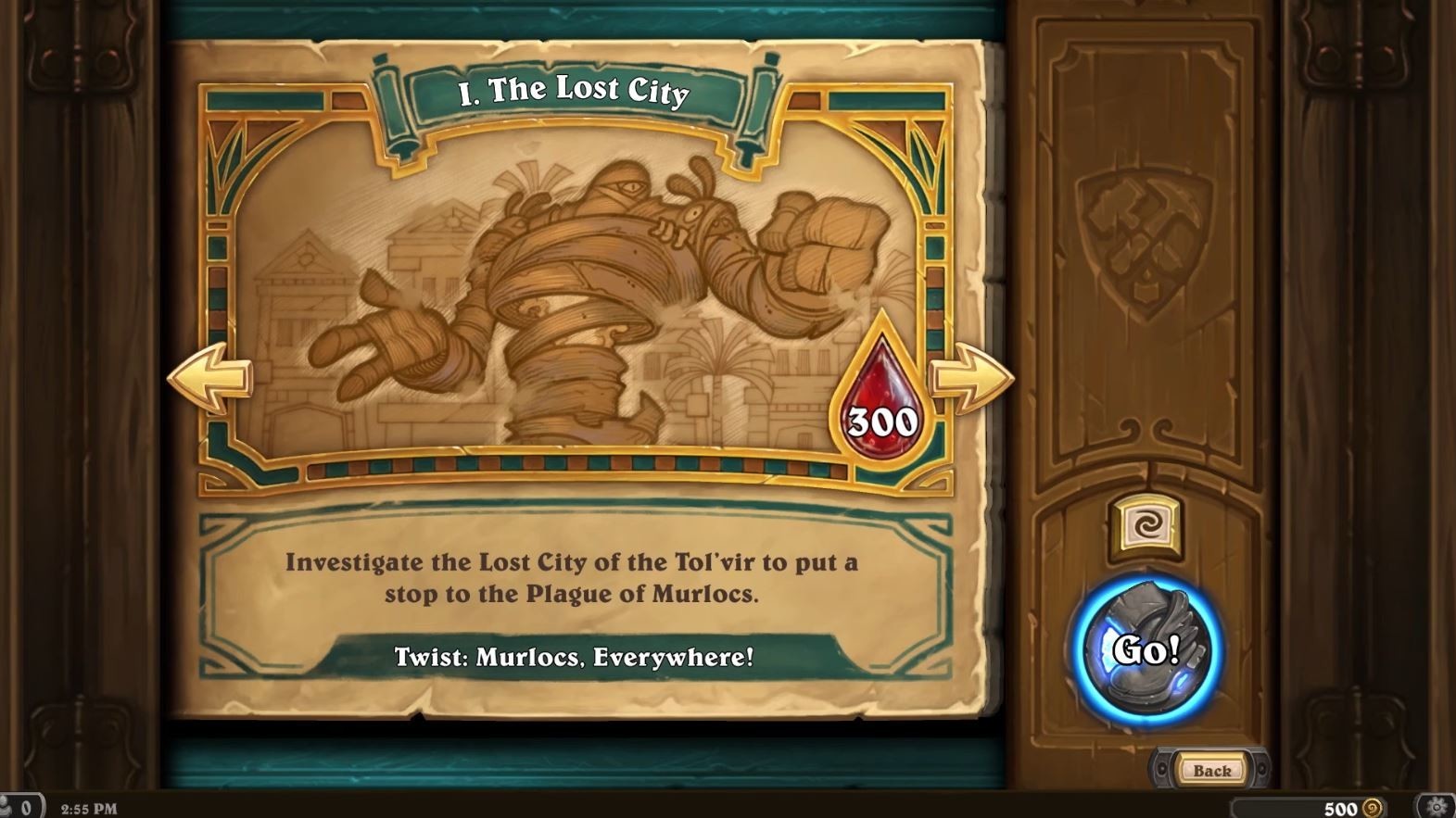 Hearthstone — New Solo Mode Tombs of Terror available at 10 AM! - Millenium