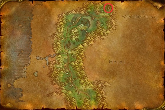 Nafien's Location - World of Warcraft: Classic