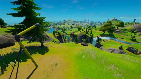 Fortnite Guide: Use a Zipline in different matches