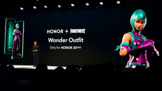 Fortnite: an exclusive skin with Honor!