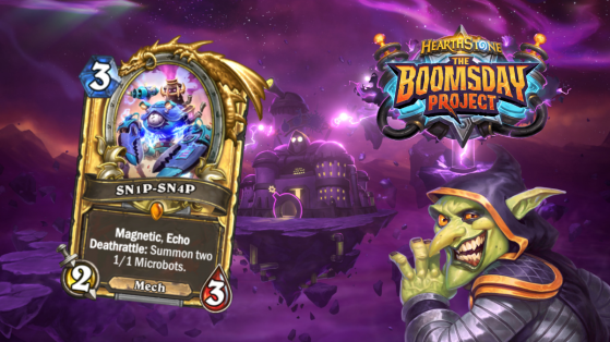 Hearthstone: A new card appears for Rise of the Mechs, SN1P-SN4P