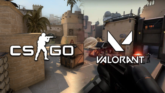 What are the similarities between Valorant and CS:GO?