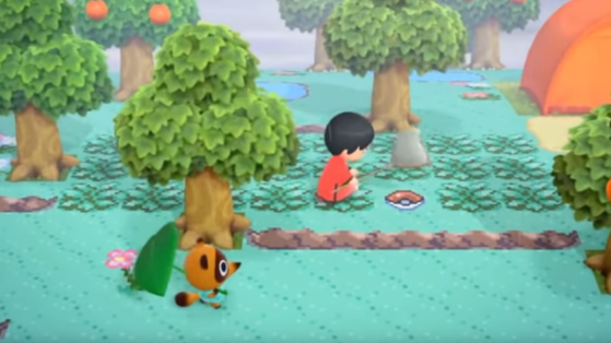 Animal Crossing: New Horizons: a player made a beautiful Pokemon island
