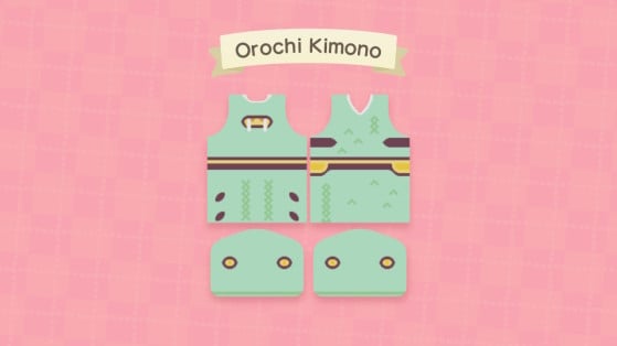 Kimono design in Animal Crossing: New Horizons - Animal Crossing: New Horizons