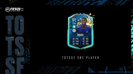 FUT 20: Wilfred Ndidi TOTSSF SBC, solutions to the challenge