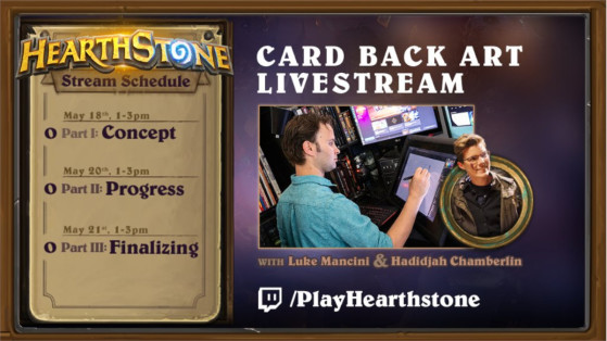 Check out the result of Hearthstone's Card Back Art Livestream!