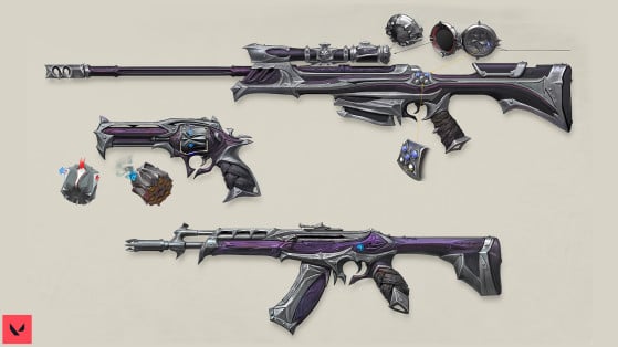 Valorant: the Craft and Fantasy of Weapon Skins
