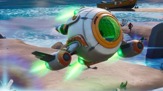 Where to find parts for Siona Spaceship Challenge in Fortnite?