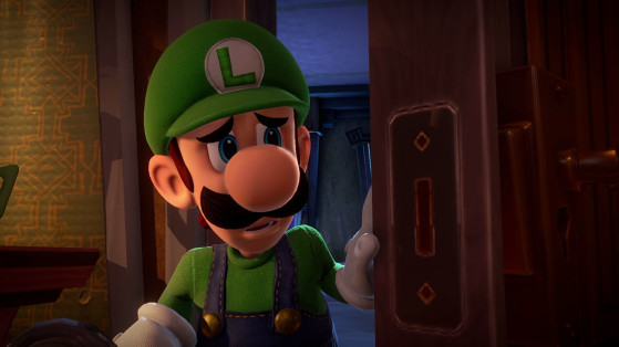 A trepidatious Luigi. Source: Nintendo - Millenium